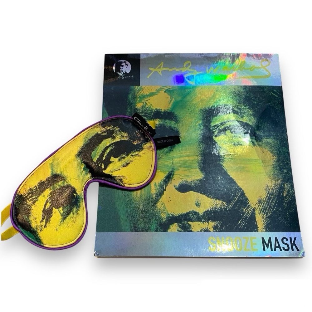 Andy Warhol Mao Snooze Eye Sleep Mask Loop NYC Pop Art